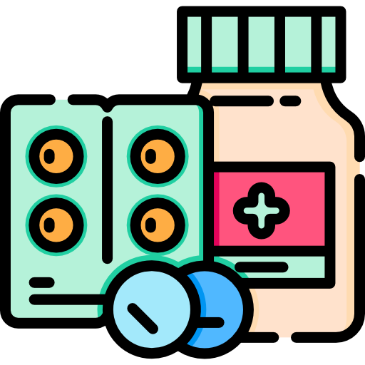 معدات طبية و مواد استهلاكية، وأدوية طبية.